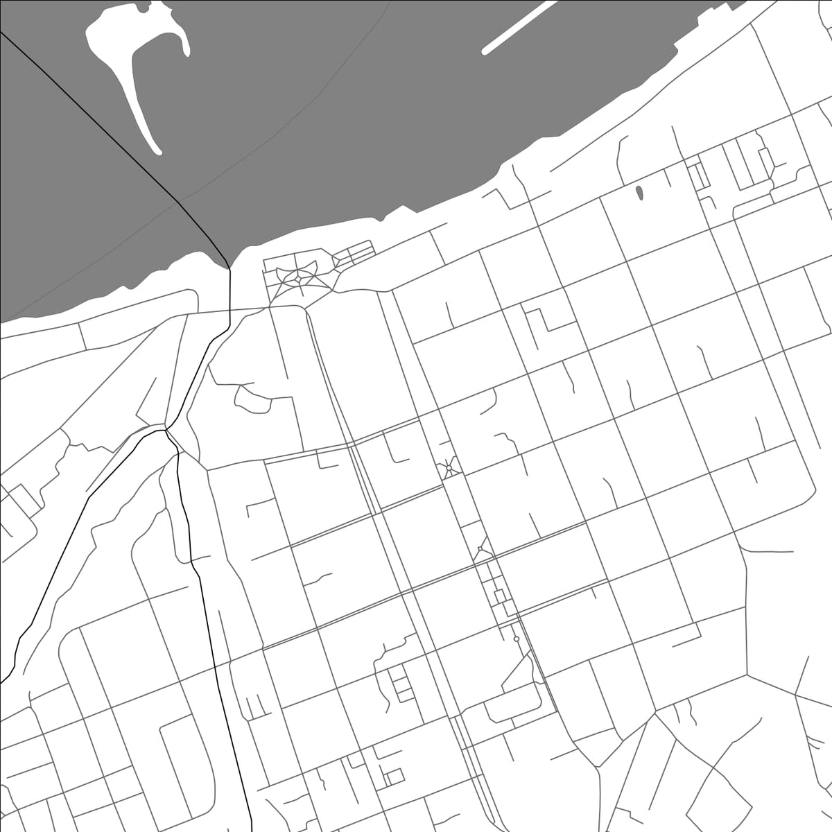 ROAD MAP OF CHISTOPOL, RUSSIA BY MAPBAKES