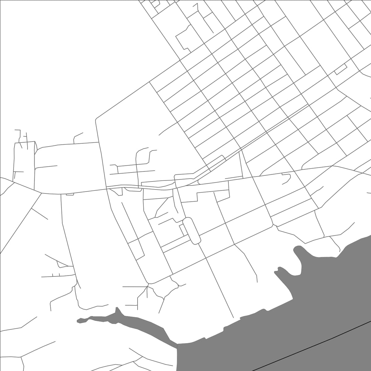 ROAD MAP OF CHKALOVSK, RUSSIA BY MAPBAKES