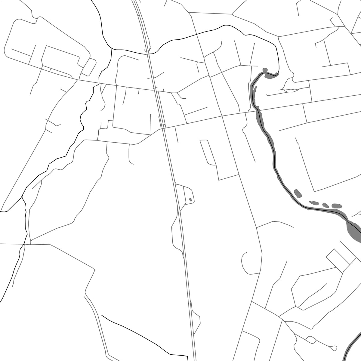 ROAD MAP OF CHUDOVO, RUSSIA BY MAPBAKES