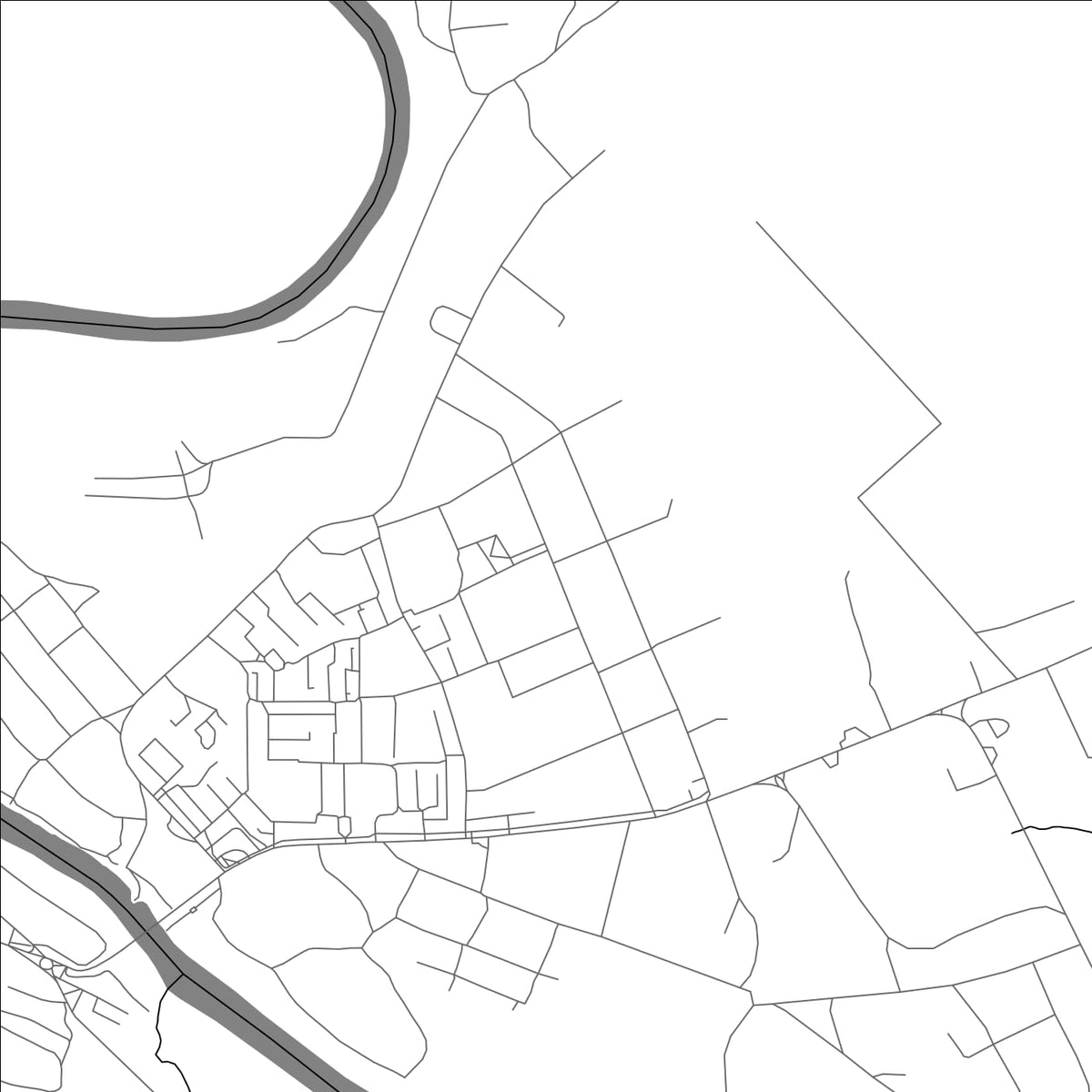 ROAD MAP OF DANKOV, RUSSIA BY MAPBAKES