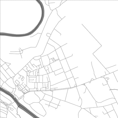 ROAD MAP OF DANKOV, RUSSIA BY MAPBAKES