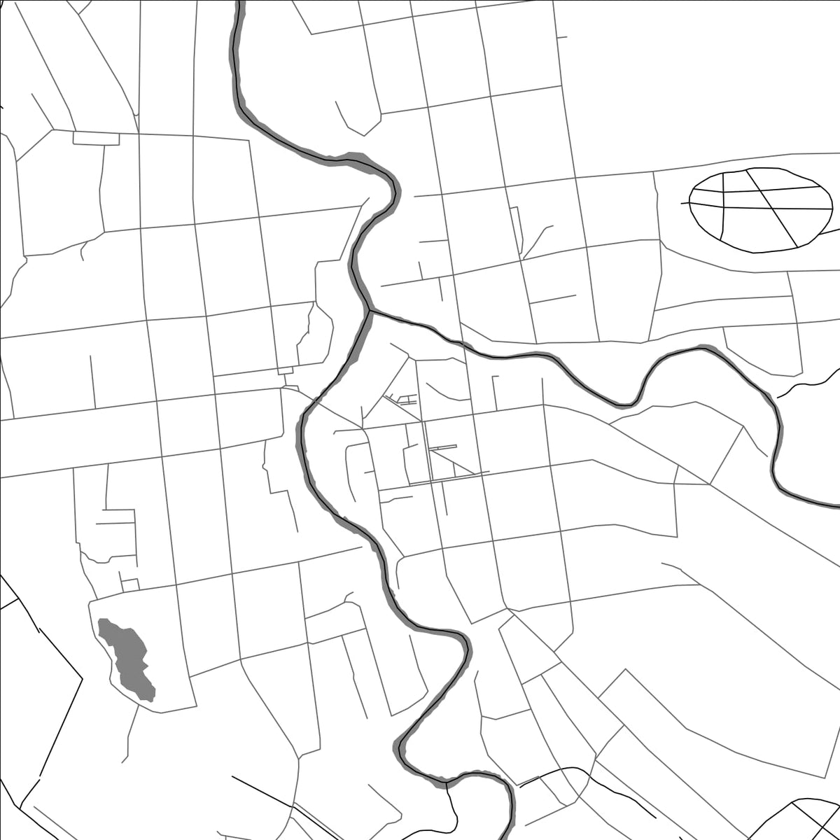 ROAD MAP OF DEMIDOV, RUSSIA BY MAPBAKES