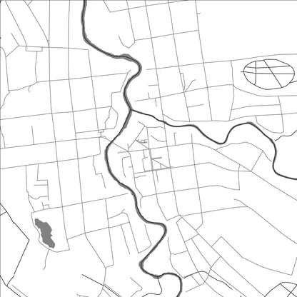 ROAD MAP OF DEMIDOV, RUSSIA BY MAPBAKES