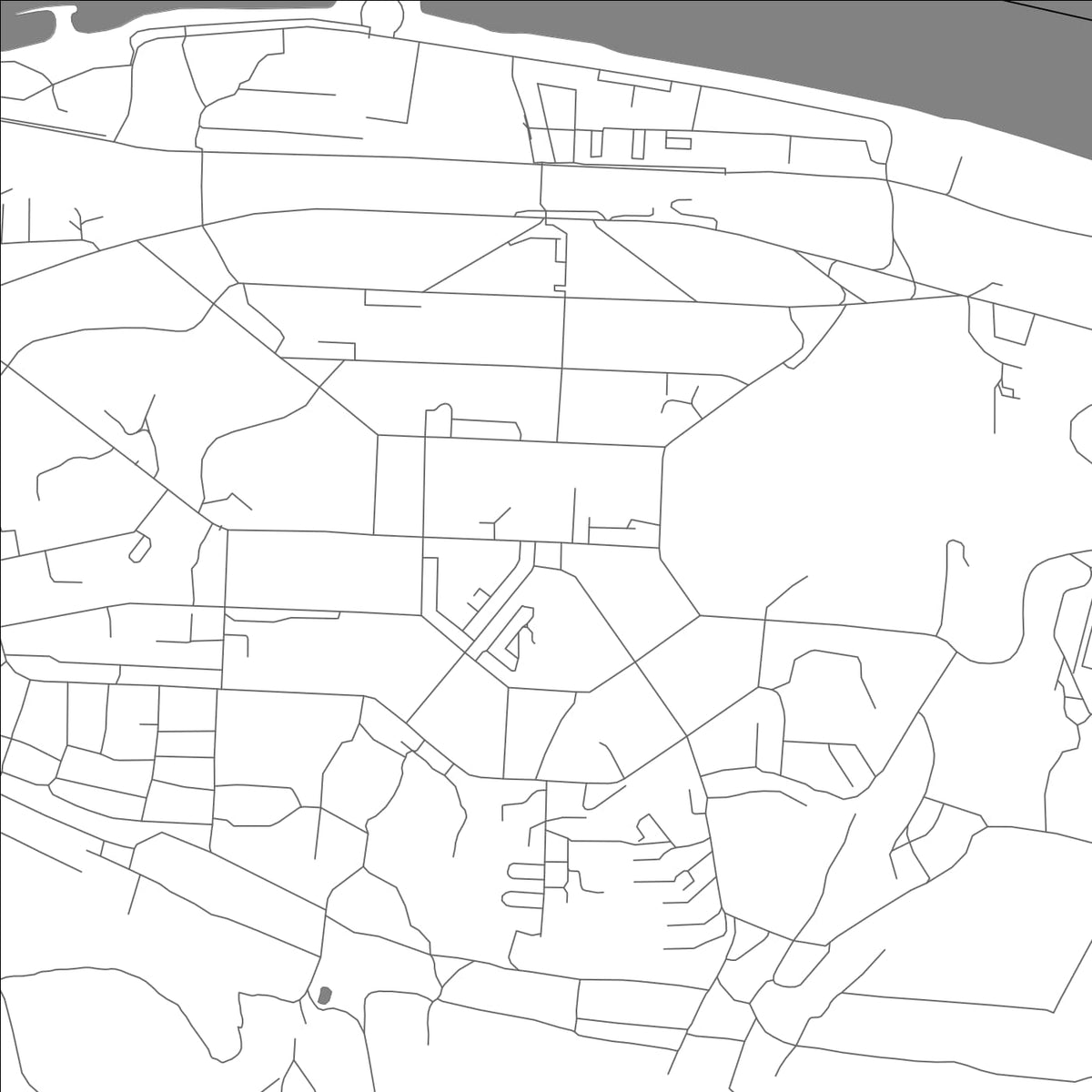 ROAD MAP OF DIVNOGORSK, RUSSIA BY MAPBAKES