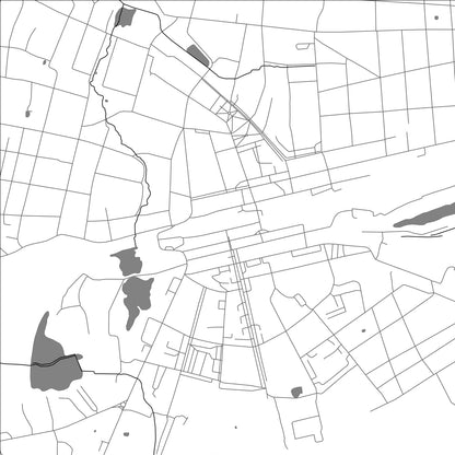 ROAD MAP OF DNO, RUSSIA BY MAPBAKES