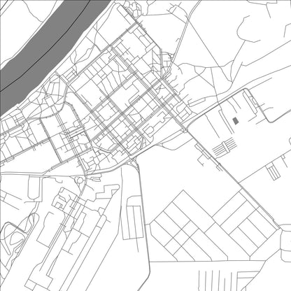 ROAD MAP OF DUBNA, RUSSIA BY MAPBAKES
