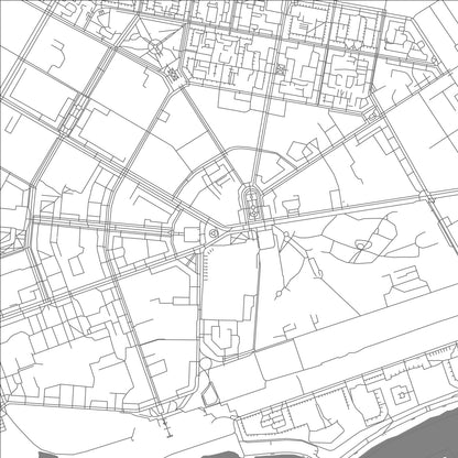 ROAD MAP OF DZERZHINSK, RUSSIA BY MAPBAKES