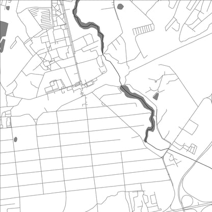 ROAD MAP OF GOLITSYNO, RUSSIA BY MAPBAKES