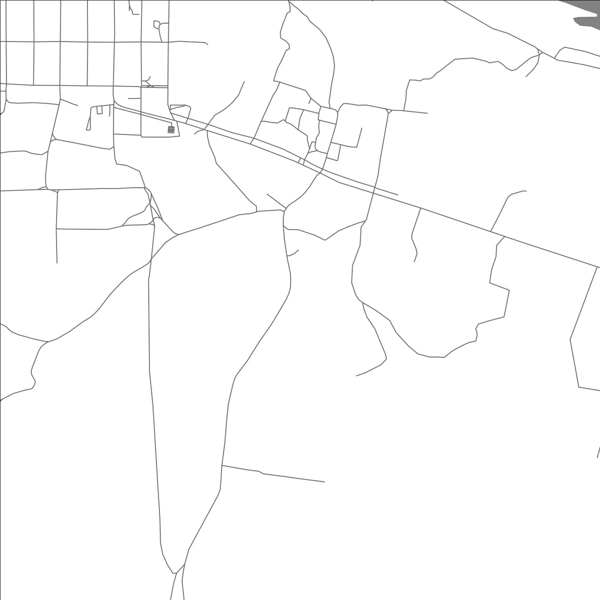 ROAD MAP OF GORBATOV, RUSSIA BY MAPBAKES