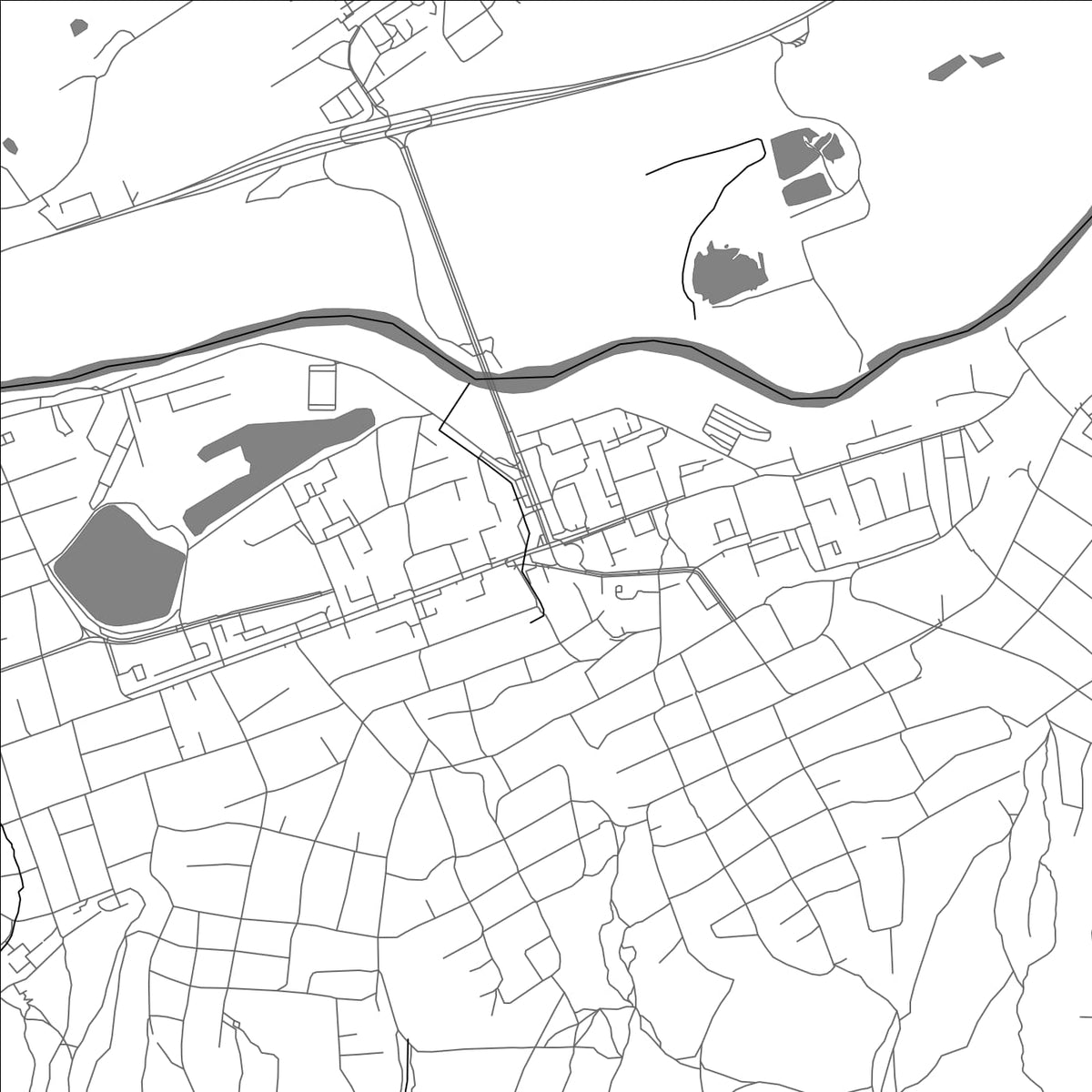 ROAD MAP OF GORYACHY KLYUCH, RUSSIA BY MAPBAKES