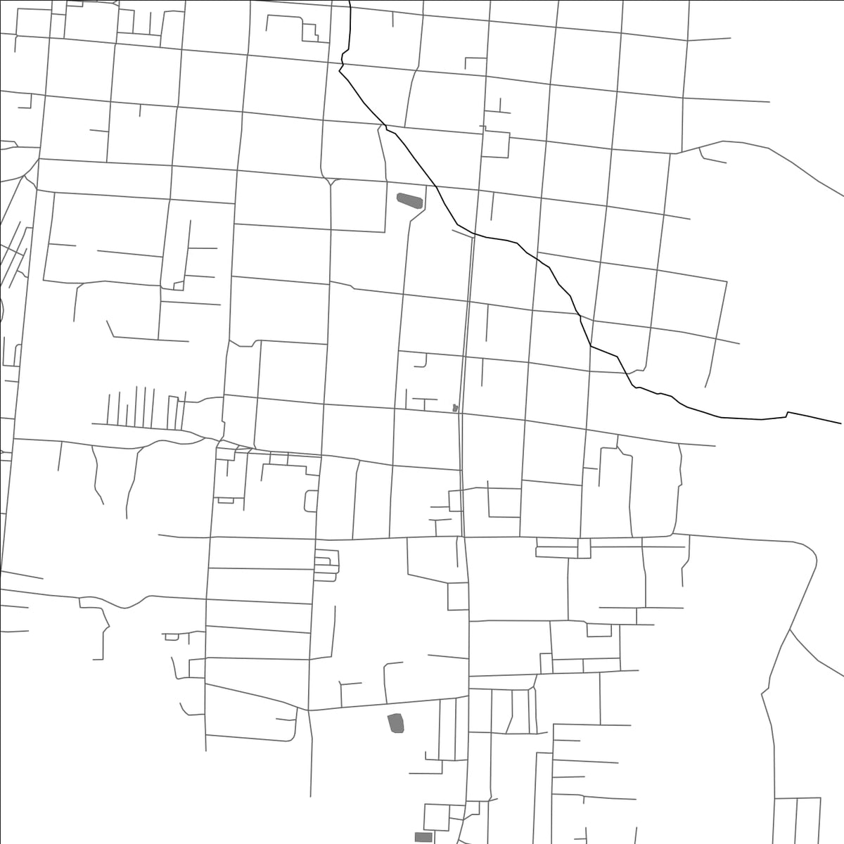 ROAD MAP OF GRYAZOVETS, RUSSIA BY MAPBAKES