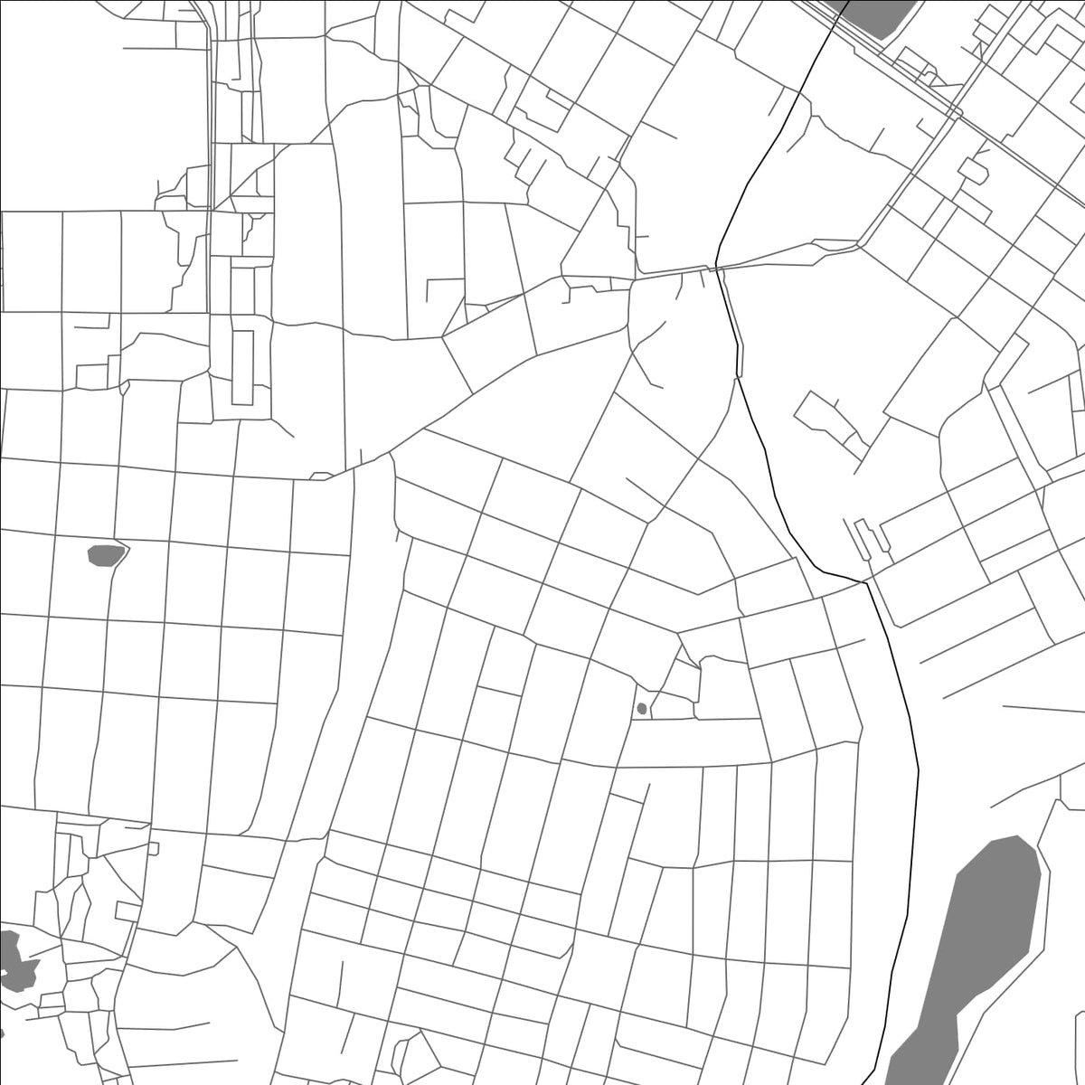 ROAD MAP OF GUS KHRUSTALNY, RUSSIA BY MAPBAKES