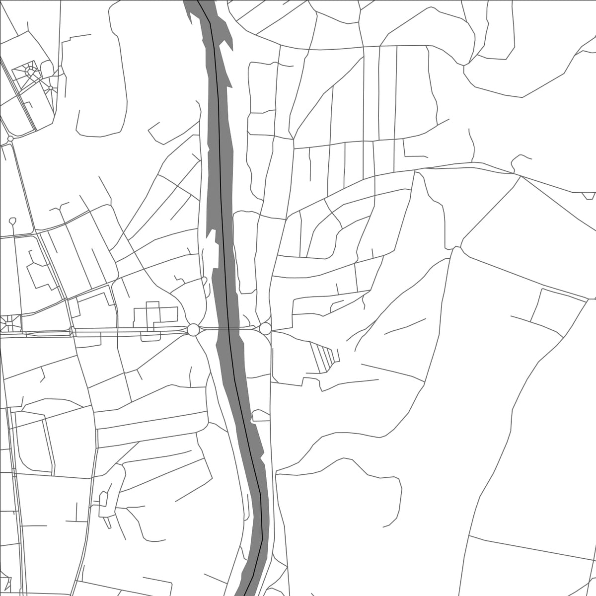 ROAD MAP OF ISKITIM, RUSSIA BY MAPBAKES