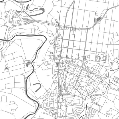 ROAD MAP OF ISTRA, RUSSIA BY MAPBAKES