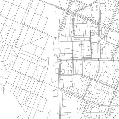 ROAD MAP OF KEMEROVO, RUSSIA BY MAPBAKES