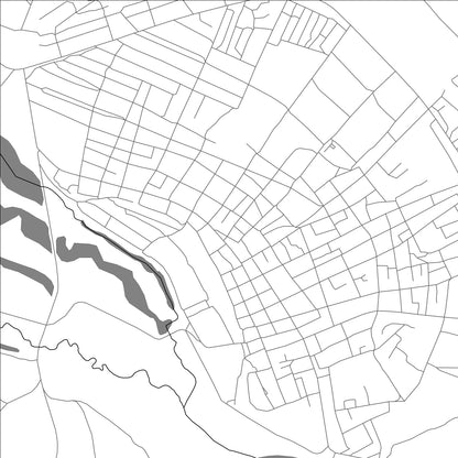 ROAD MAP OF KHARABALI, RUSSIA BY MAPBAKES
