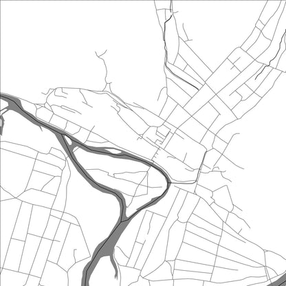 ROAD MAP OF KHILOK, RUSSIA BY MAPBAKES