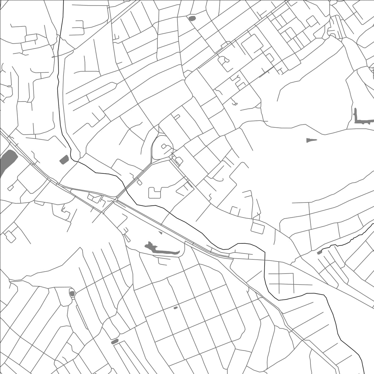 ROAD MAP OF KOKHMA, RUSSIA BY MAPBAKES