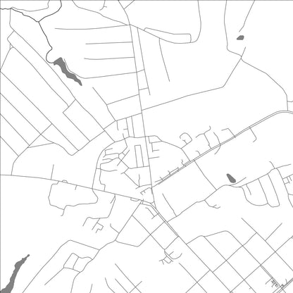 ROAD MAP OF KRASNOSLOBODSK1, RUSSIA BY MAPBAKES