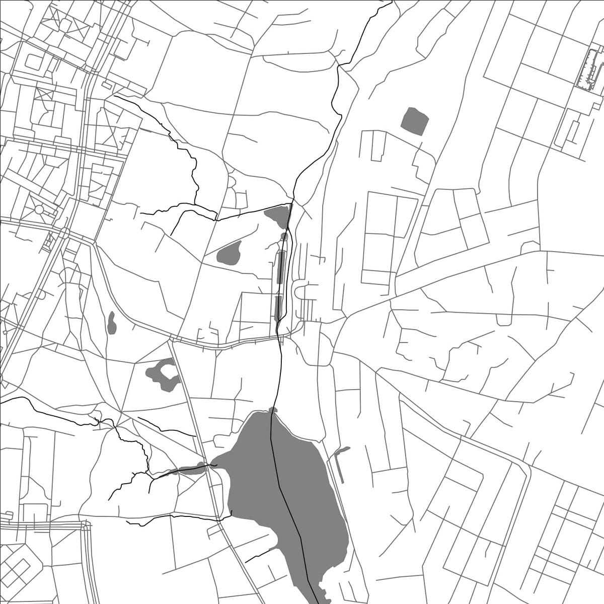 ROAD MAP OF KRASNOYE SELO, RUSSIA BY MAPBAKES