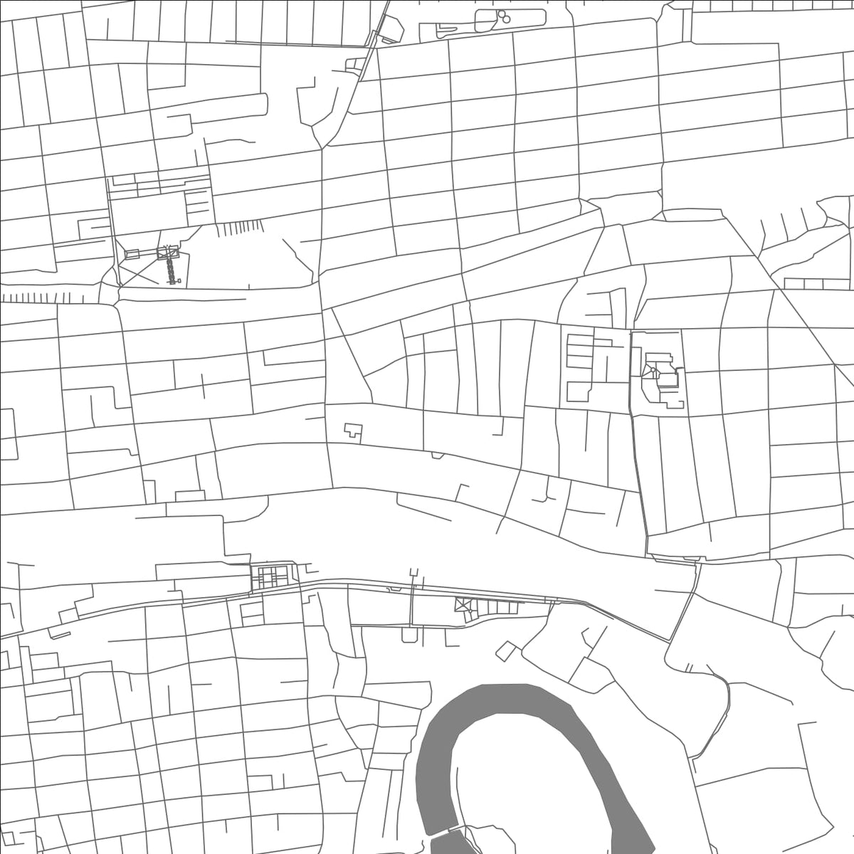 ROAD MAP OF KROPOTKIN, RUSSIA BY MAPBAKES