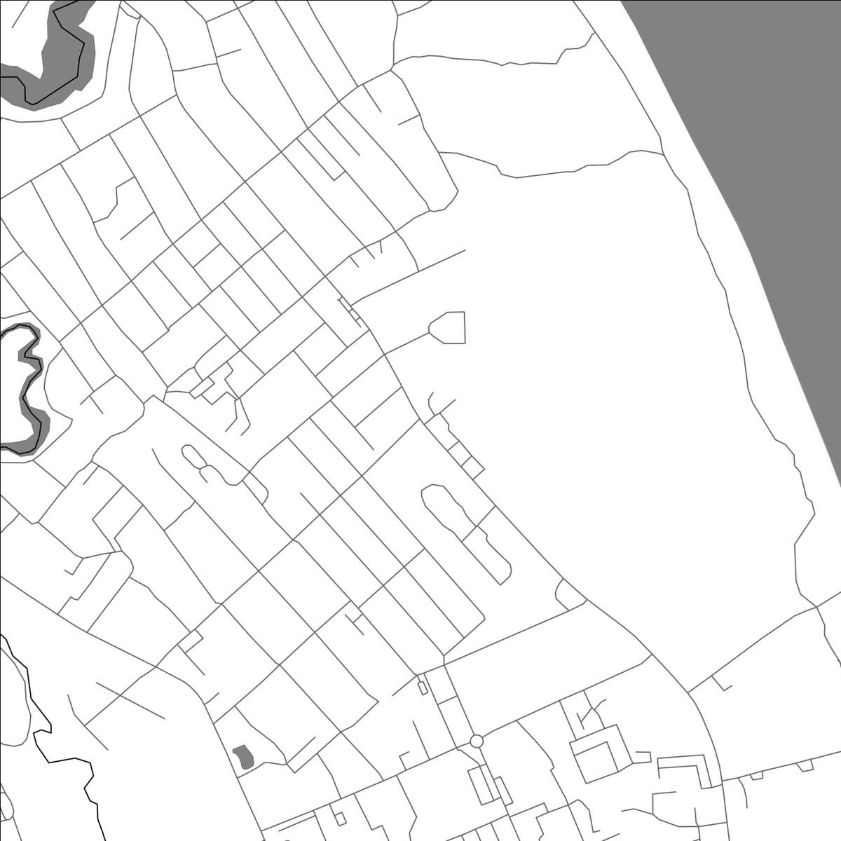 ROAD MAP OF LESOSIBIRSK, RUSSIA BY MAPBAKES