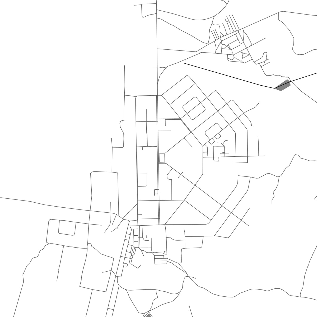 ROAD MAP OF LIPKI, RUSSIA BY MAPBAKES