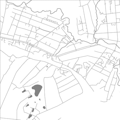 ROAD MAP OF LUKOYANOV, RUSSIA BY MAPBAKES