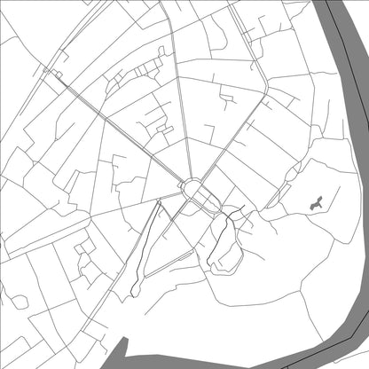 ROAD MAP OF MAKARYEV, RUSSIA BY MAPBAKES