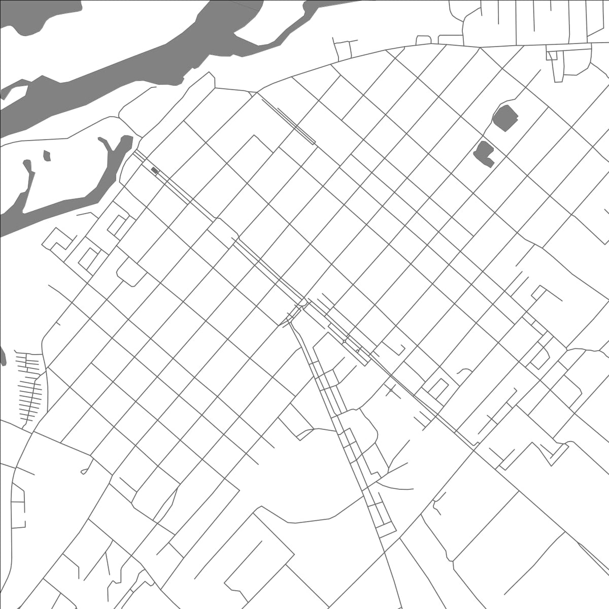ROAD MAP OF MARKS, RUSSIA BY MAPBAKES