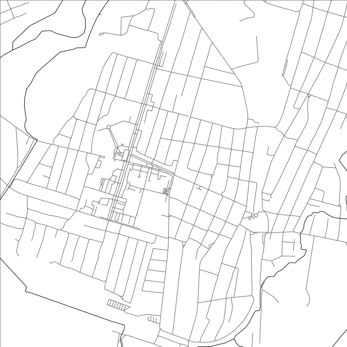 ROAD MAP OF MAYSKY, RUSSIA BY MAPBAKES