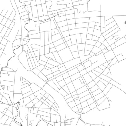 ROAD MAP OF MILLEROVO, RUSSIA BY MAPBAKES