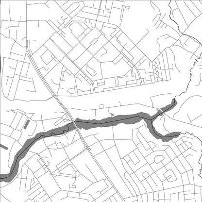 ROAD MAP OF NELIDOVO, RUSSIA BY MAPBAKES