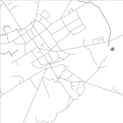 ROAD MAP OF NESTEROV, RUSSIA BY MAPBAKES