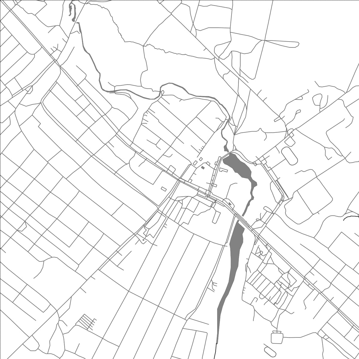 ROAD MAP OF NIKOLSK1, RUSSIA BY MAPBAKES