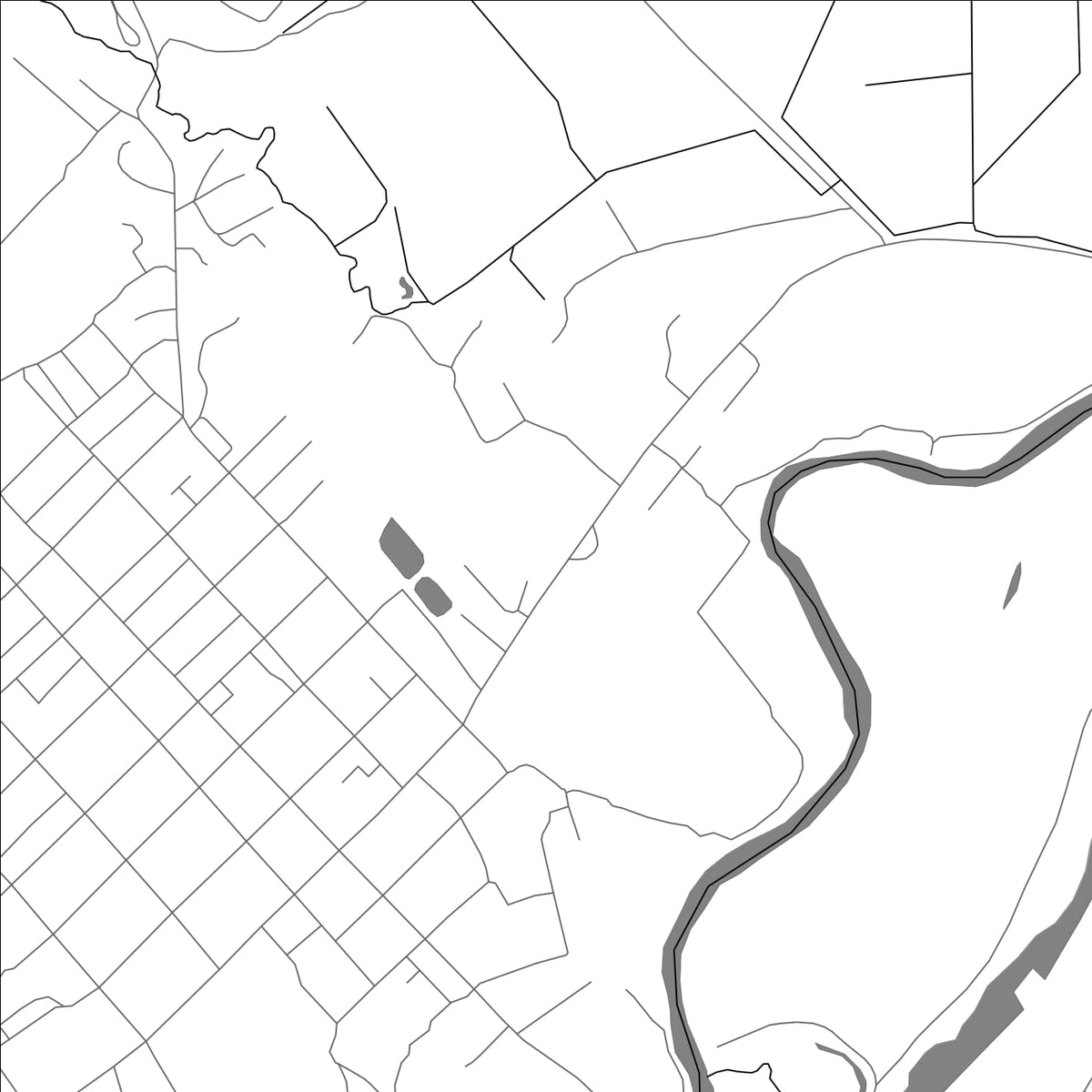 ROAD MAP OF NOLINSK, RUSSIA BY MAPBAKES