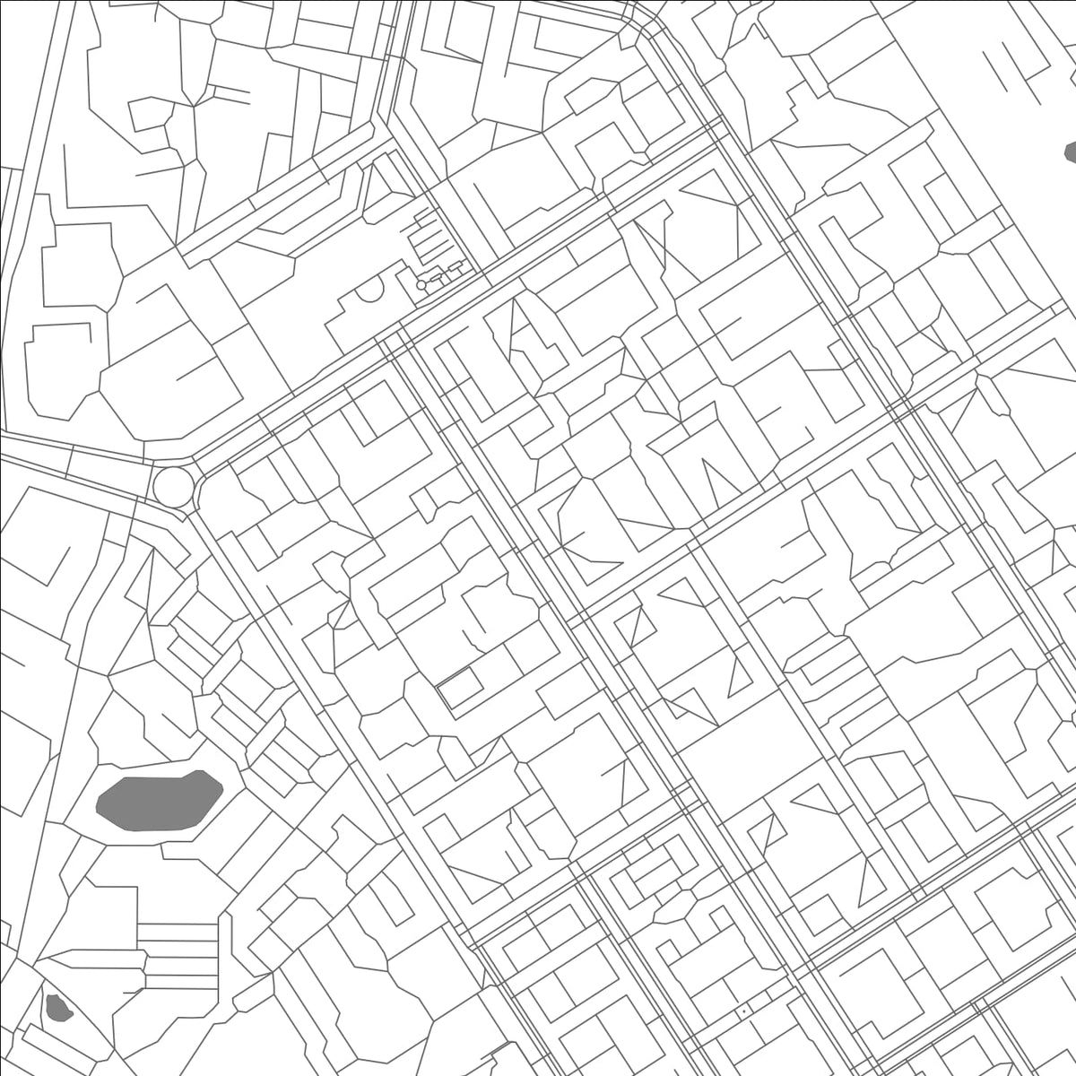 ROAD MAP OF NORILSK, RUSSIA BY MAPBAKES