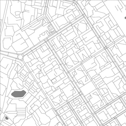 ROAD MAP OF NORILSK, RUSSIA BY MAPBAKES