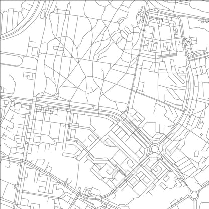 ROAD MAP OF NOVOCHEBOKSARSK, RUSSIA BY MAPBAKES