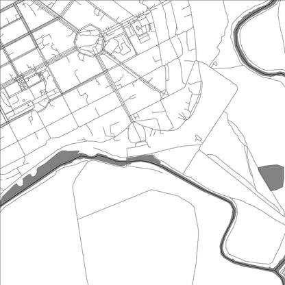 ROAD MAP OF NOVOCHERKASSK, RUSSIA BY MAPBAKES