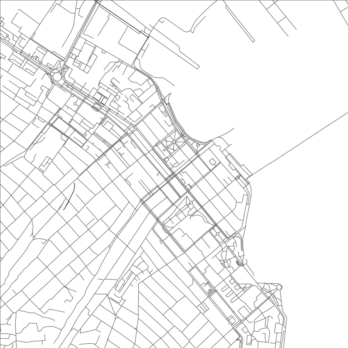 ROAD MAP OF NOVOROSSIYSK, RUSSIA BY MAPBAKES
