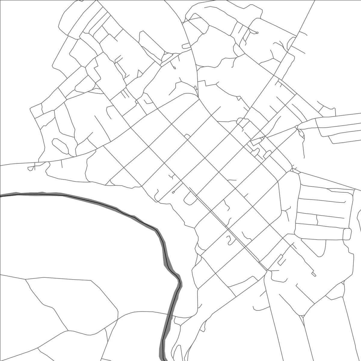 ROAD MAP OF NOVOSIL, RUSSIA BY MAPBAKES