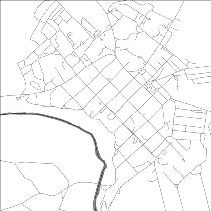 ROAD MAP OF NOVOSIL, RUSSIA BY MAPBAKES