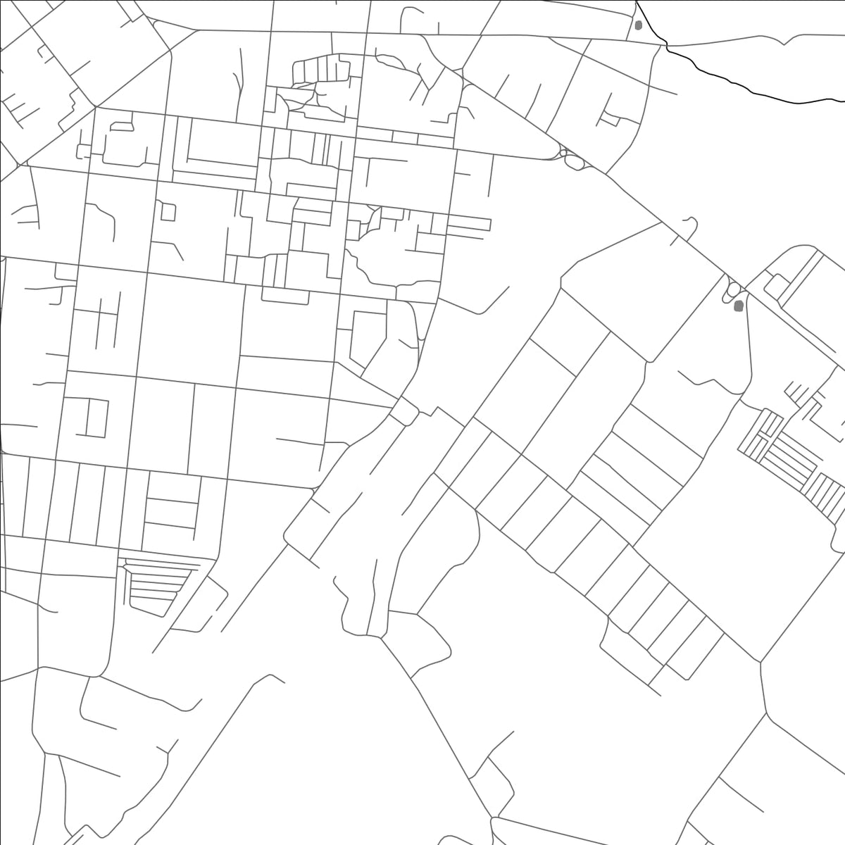 ROAD MAP OF NOVOZYBKOV, RUSSIA BY MAPBAKES