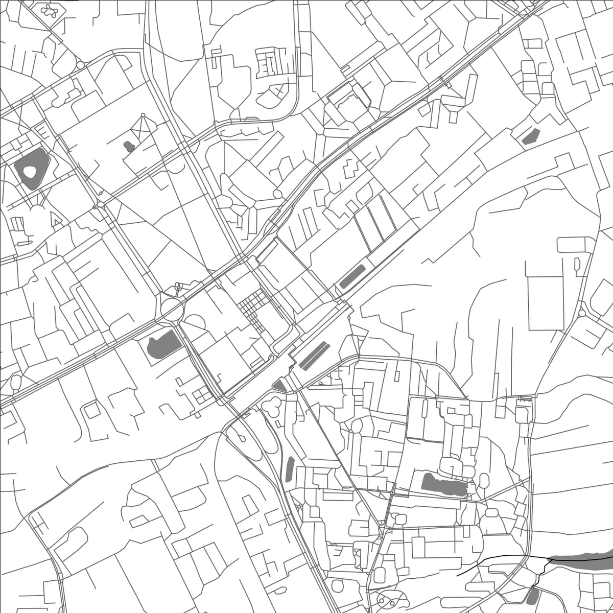 ROAD MAP OF ODINTSOVO, RUSSIA BY MAPBAKES