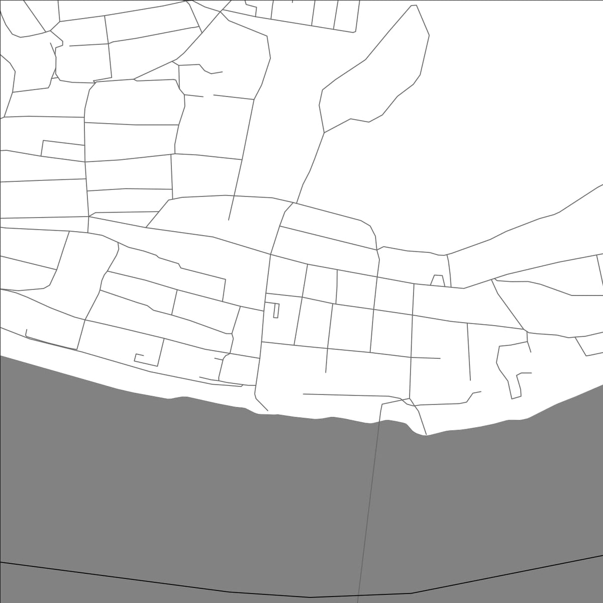 ROAD MAP OF OLYOKMINSK, RUSSIA BY MAPBAKES