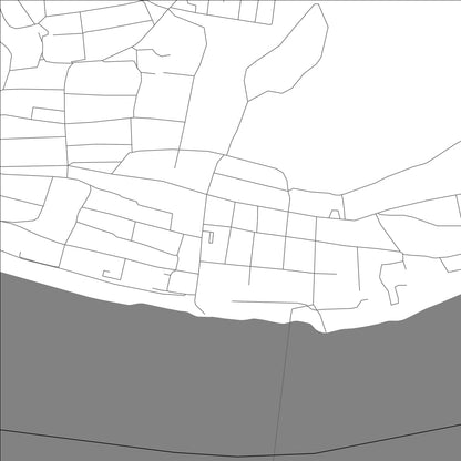 ROAD MAP OF OLYOKMINSK, RUSSIA BY MAPBAKES