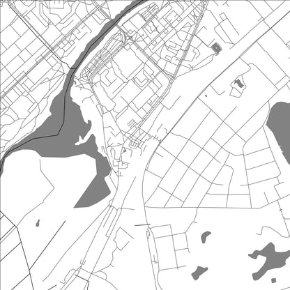 ROAD MAP OF OREKHOVO ZUYEVO, RUSSIA BY MAPBAKES