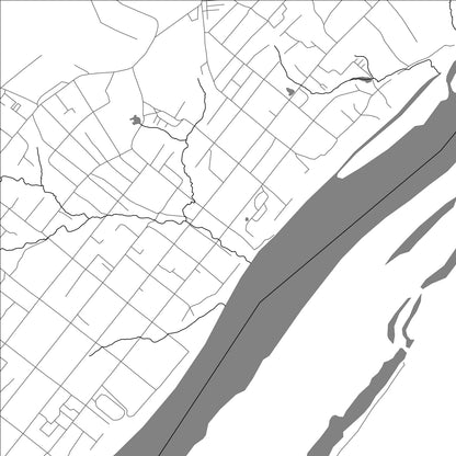 ROAD MAP OF ORLOV, RUSSIA BY MAPBAKES