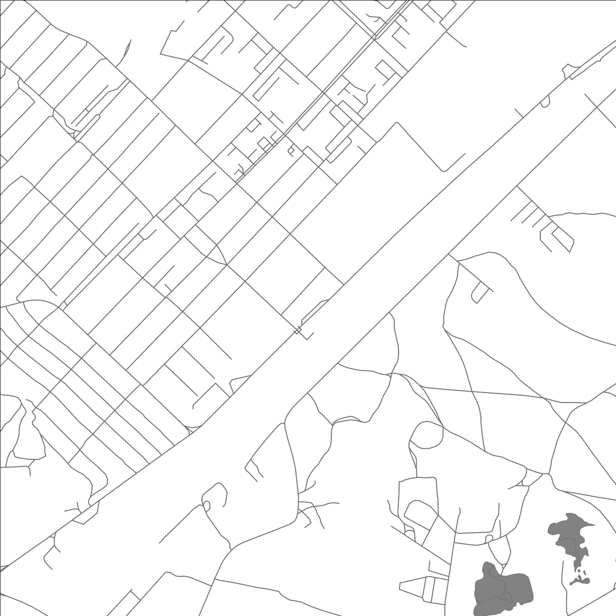 ROAD MAP OF OTRADNY, RUSSIA BY MAPBAKES